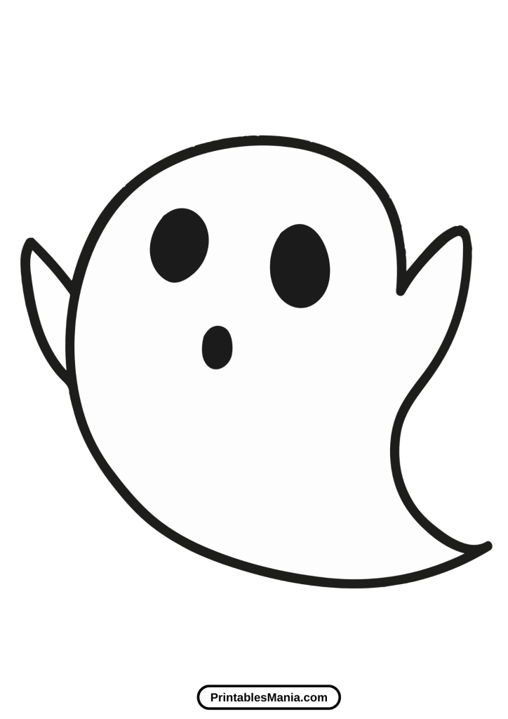 free printable ghost templates