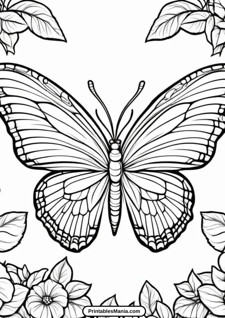 dreamcatcher butterfly coloring pages for adults