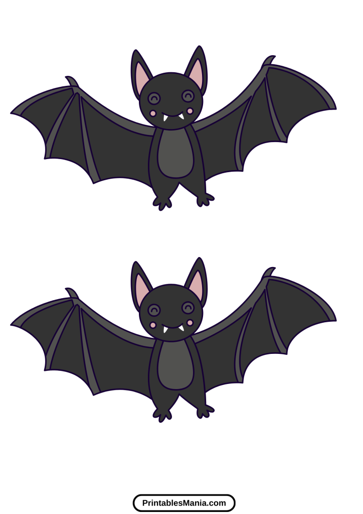 printable bat template for toddlers