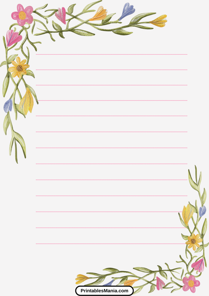 lined paper free printable