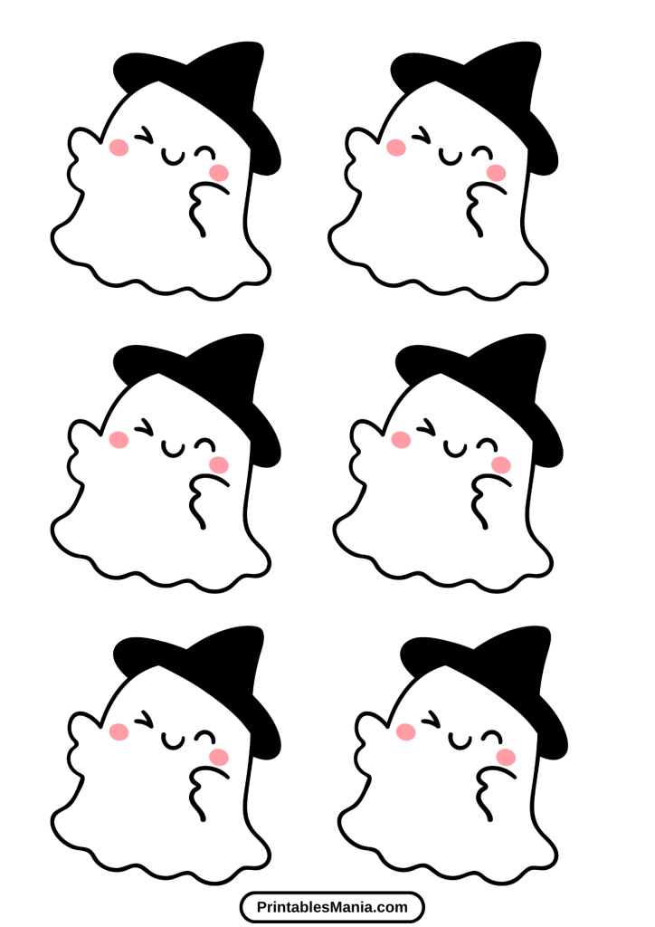 halloween macaron template