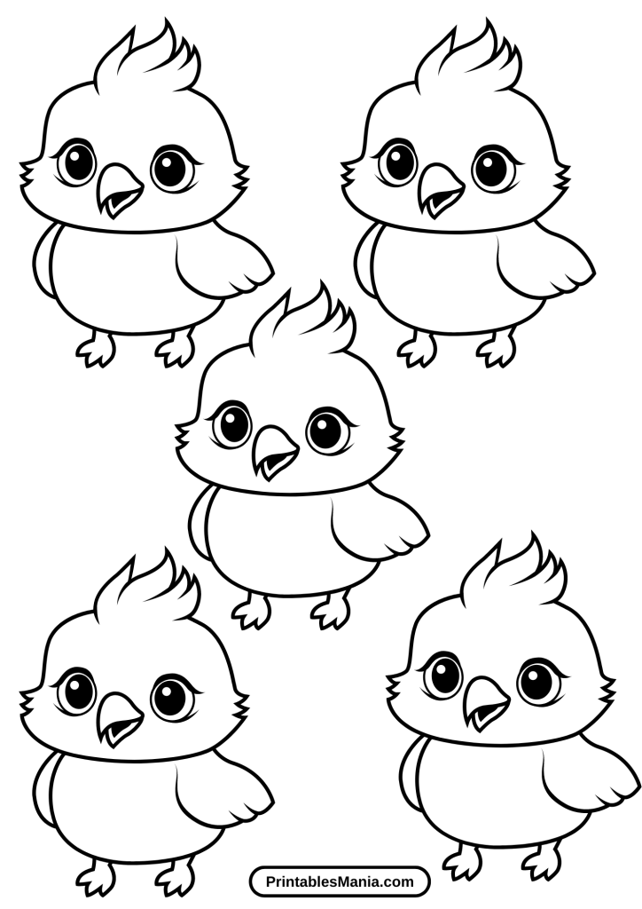 bird templates printable