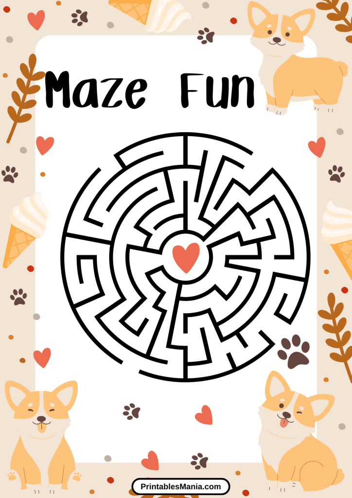 advanced maze for kids