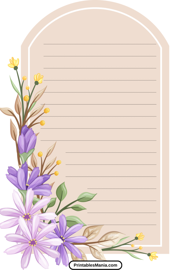 free printable lined paper pdf