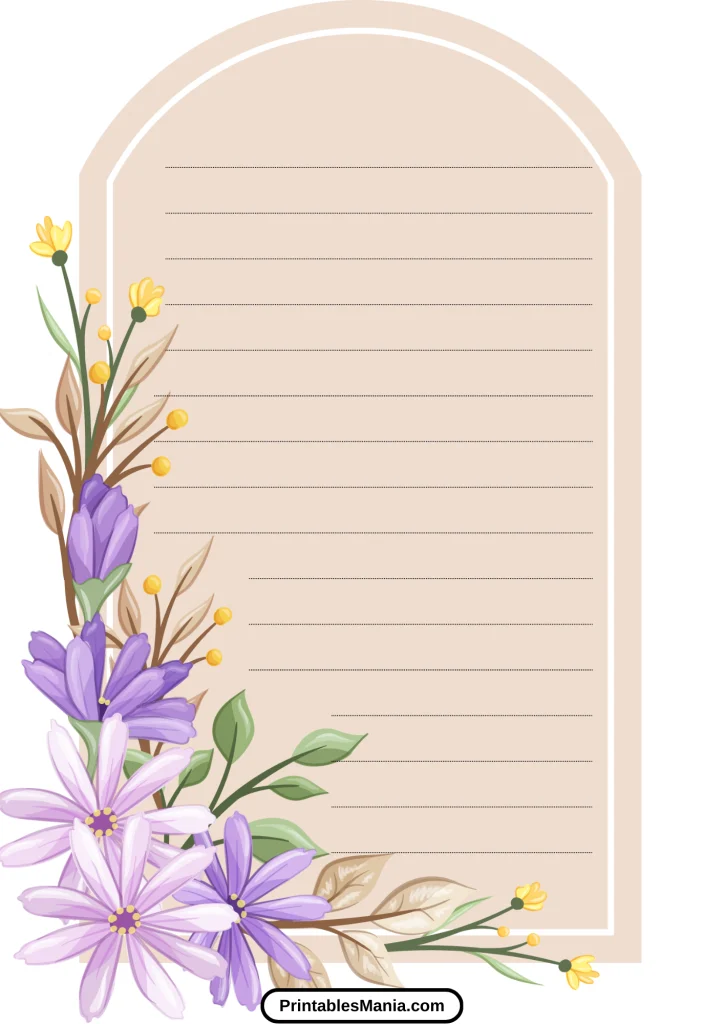 free printable lined paper pdf