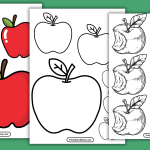 Apple Template Printable