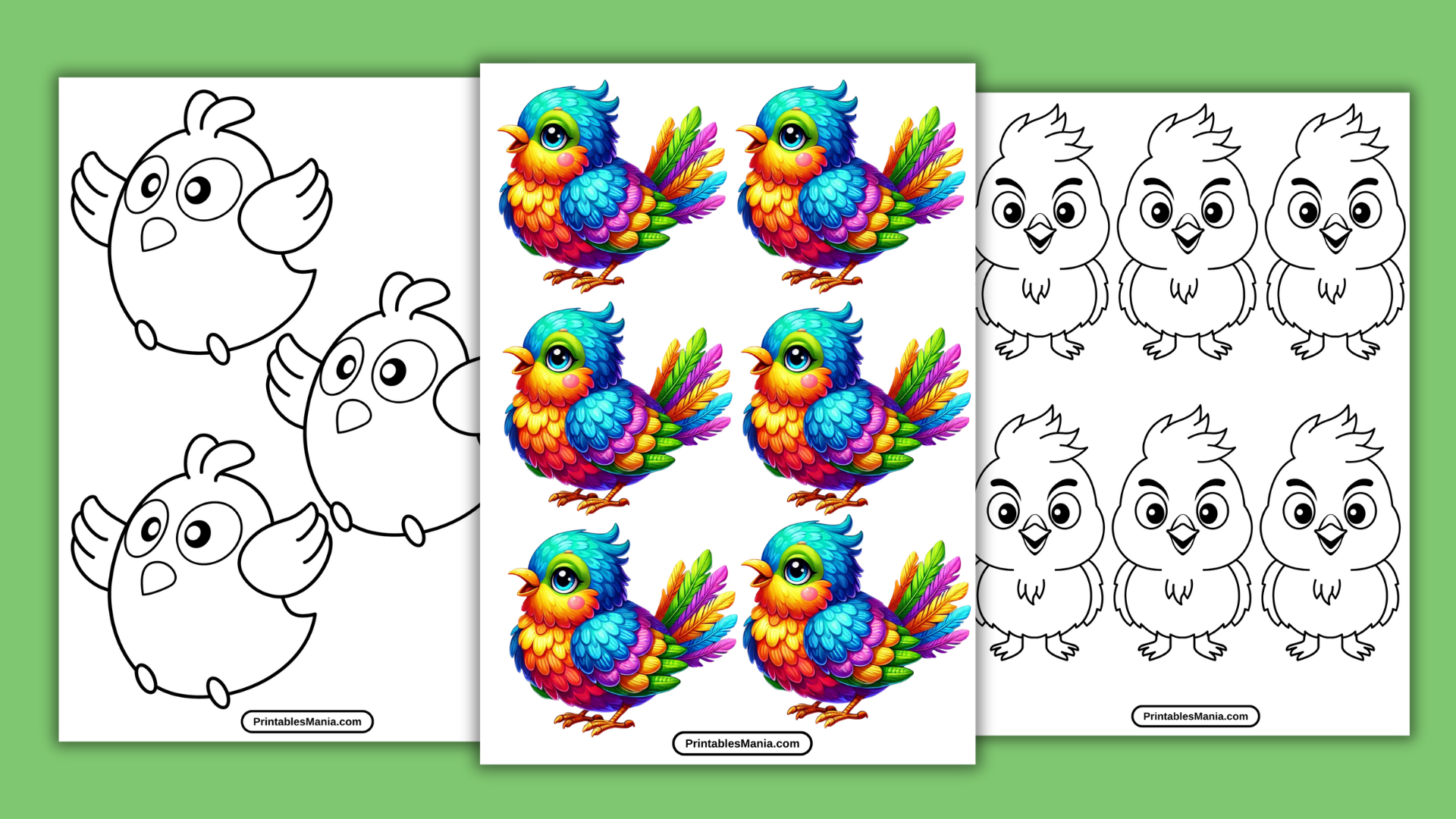 Bird Printable Template