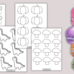 Macaron Template Printable