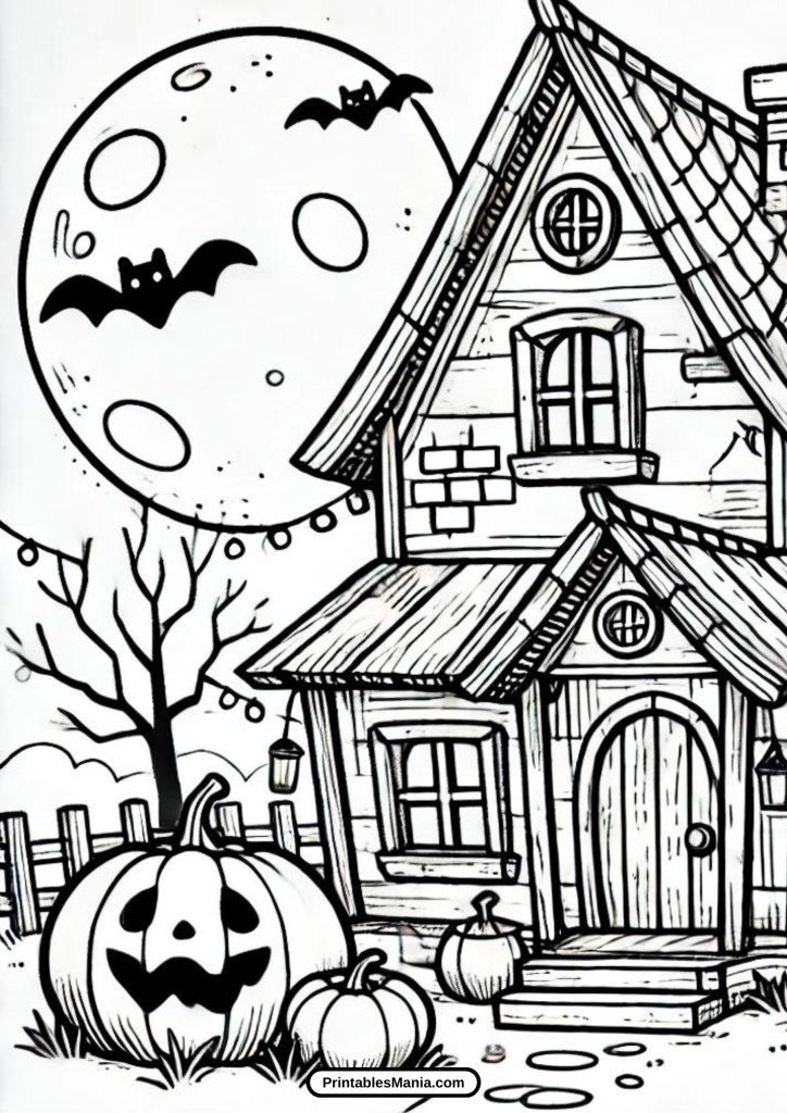 creative haunted house design