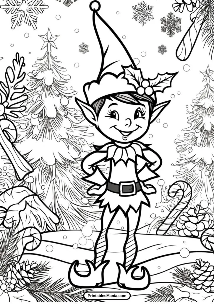 printable elf 