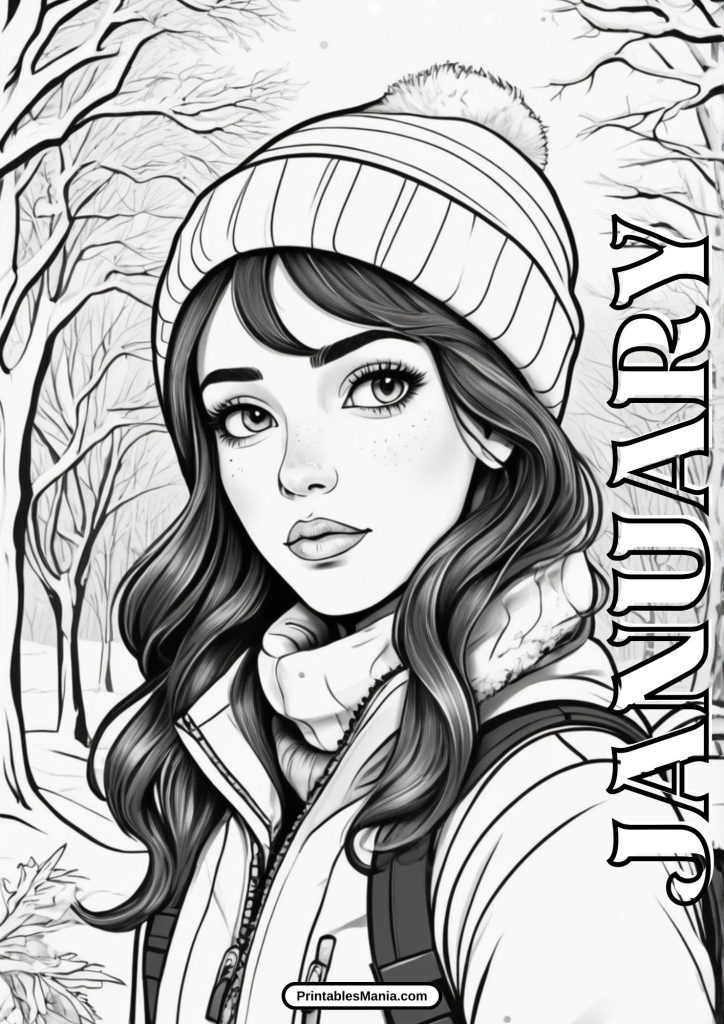 download january coloring pages free