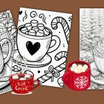 Hot Cocoa Coloring Pages