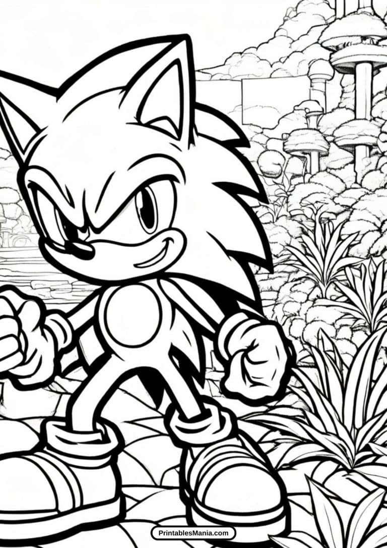 Sonic 3 Coloring Pages - Printables Mania