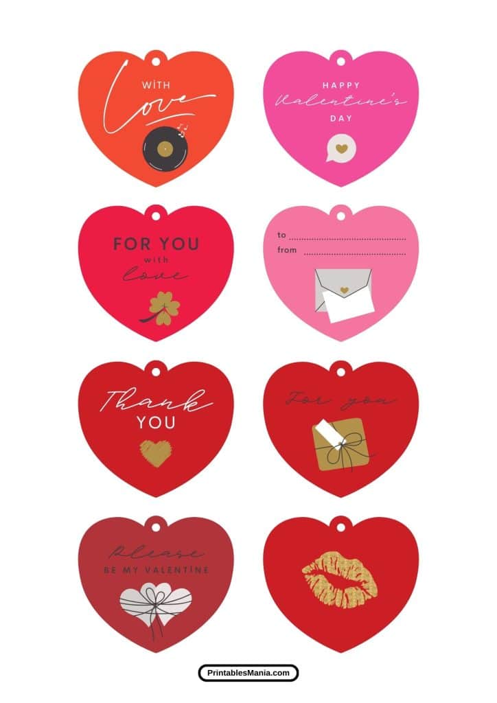 free printable valentine's day gift tags in pdf