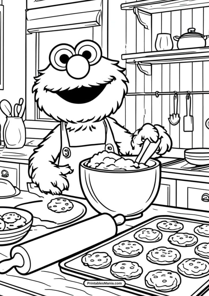 fun elmo coloring pages perfect for kids