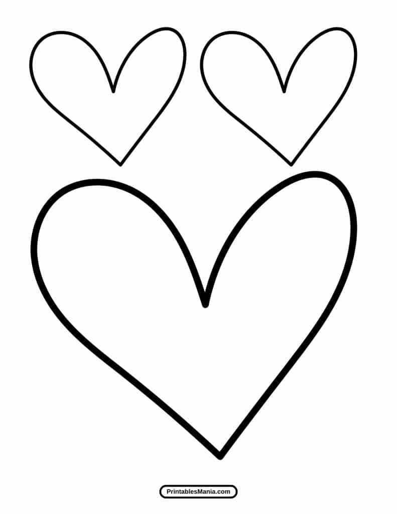 heart shape cutout for decorations