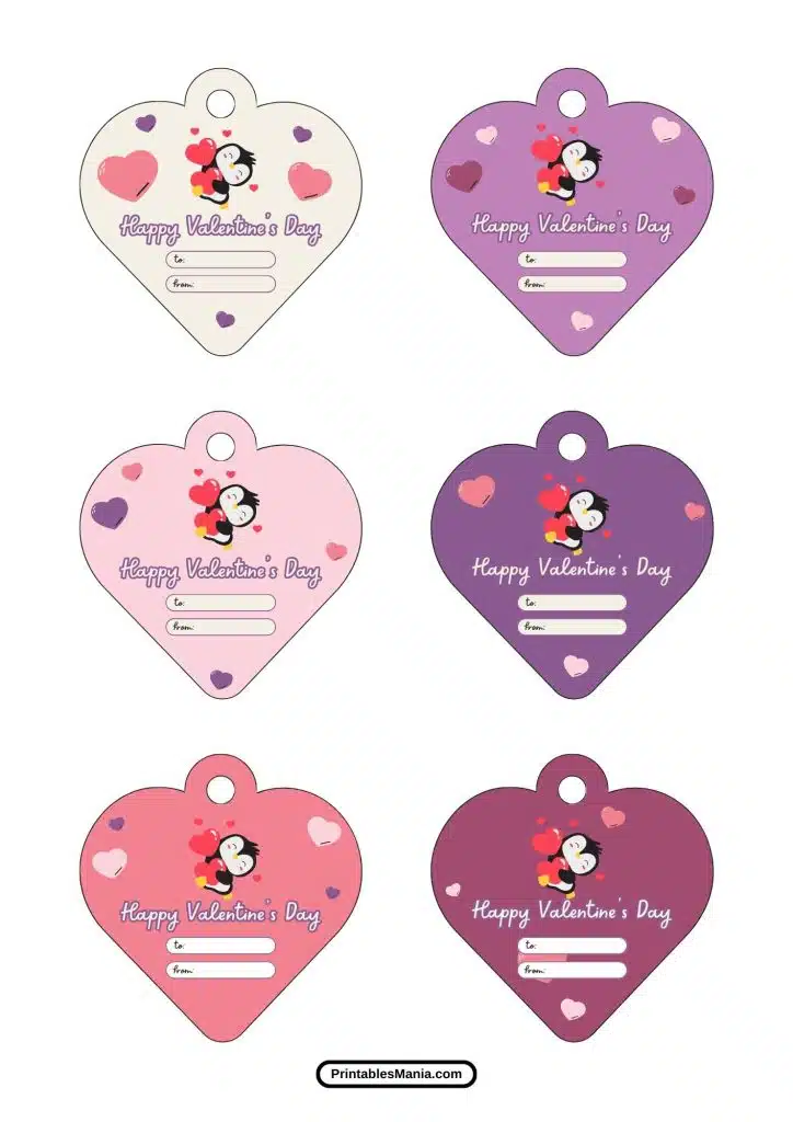 valentine’s day gift tags in pdf format for homemade gifts