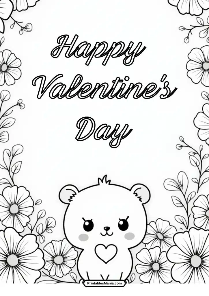 download valentine's day coloring pages for free pdf