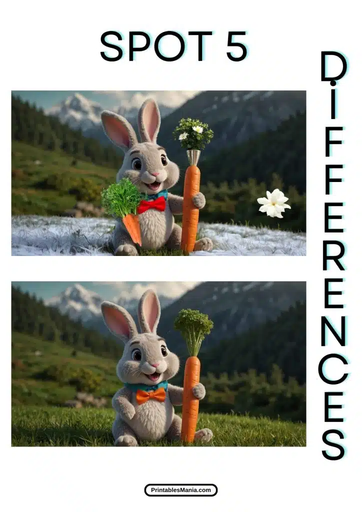 downloadable spot the difference game for children