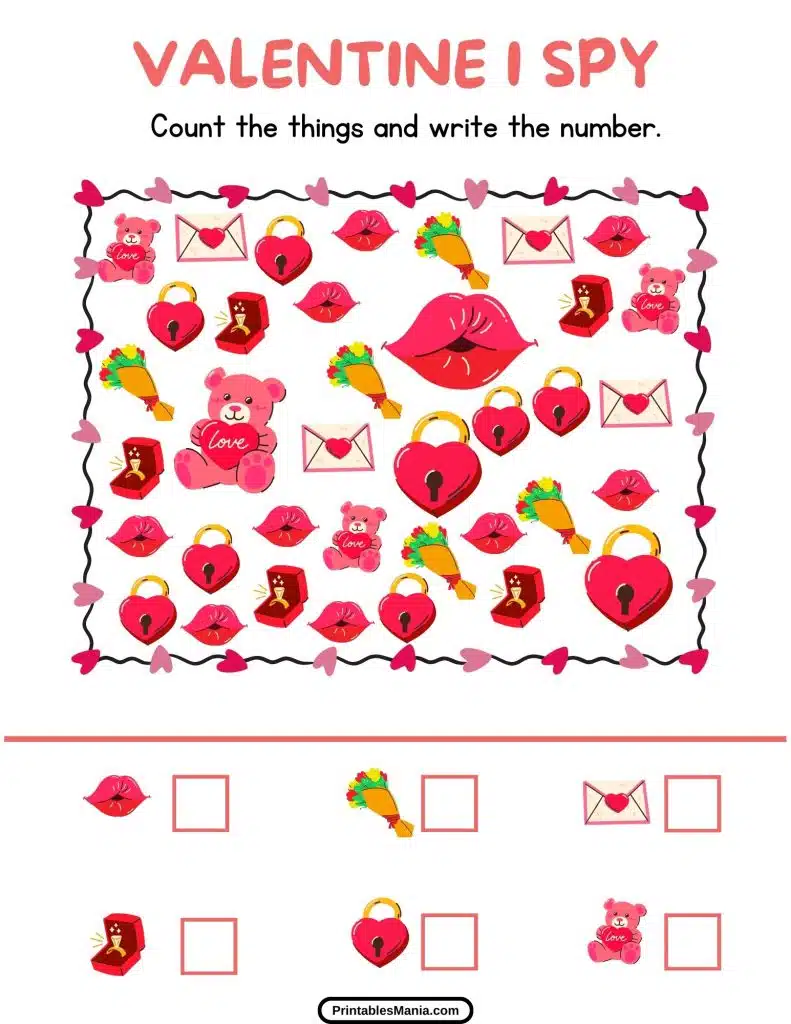 downloadable valentine’s day i spy worksheet