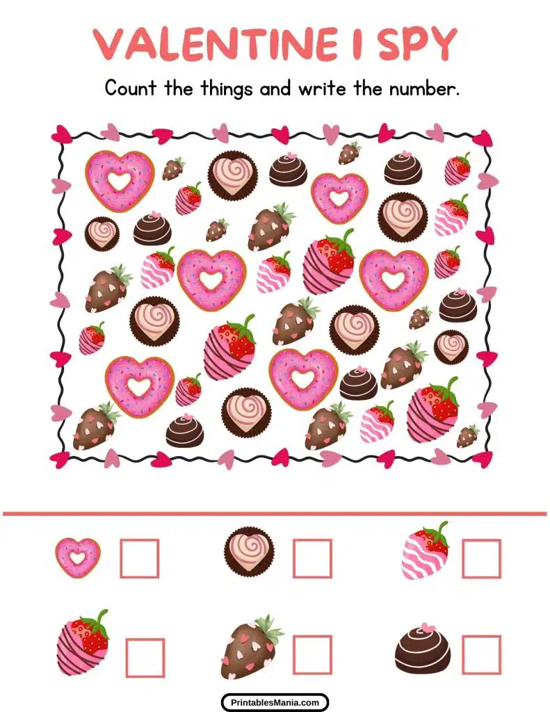 valentine i spy free printable activity pdf