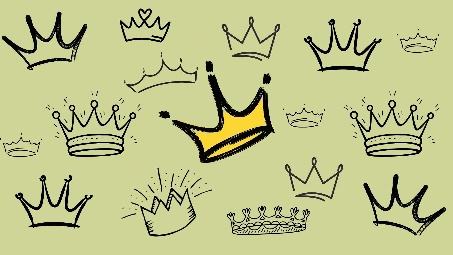 Crown Drawing Ideas Easy