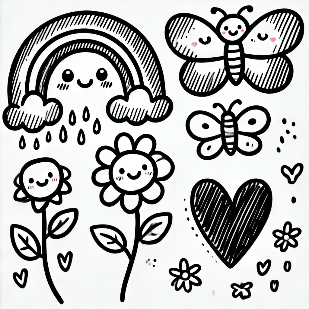 simple and fun sketches for creative inspiration