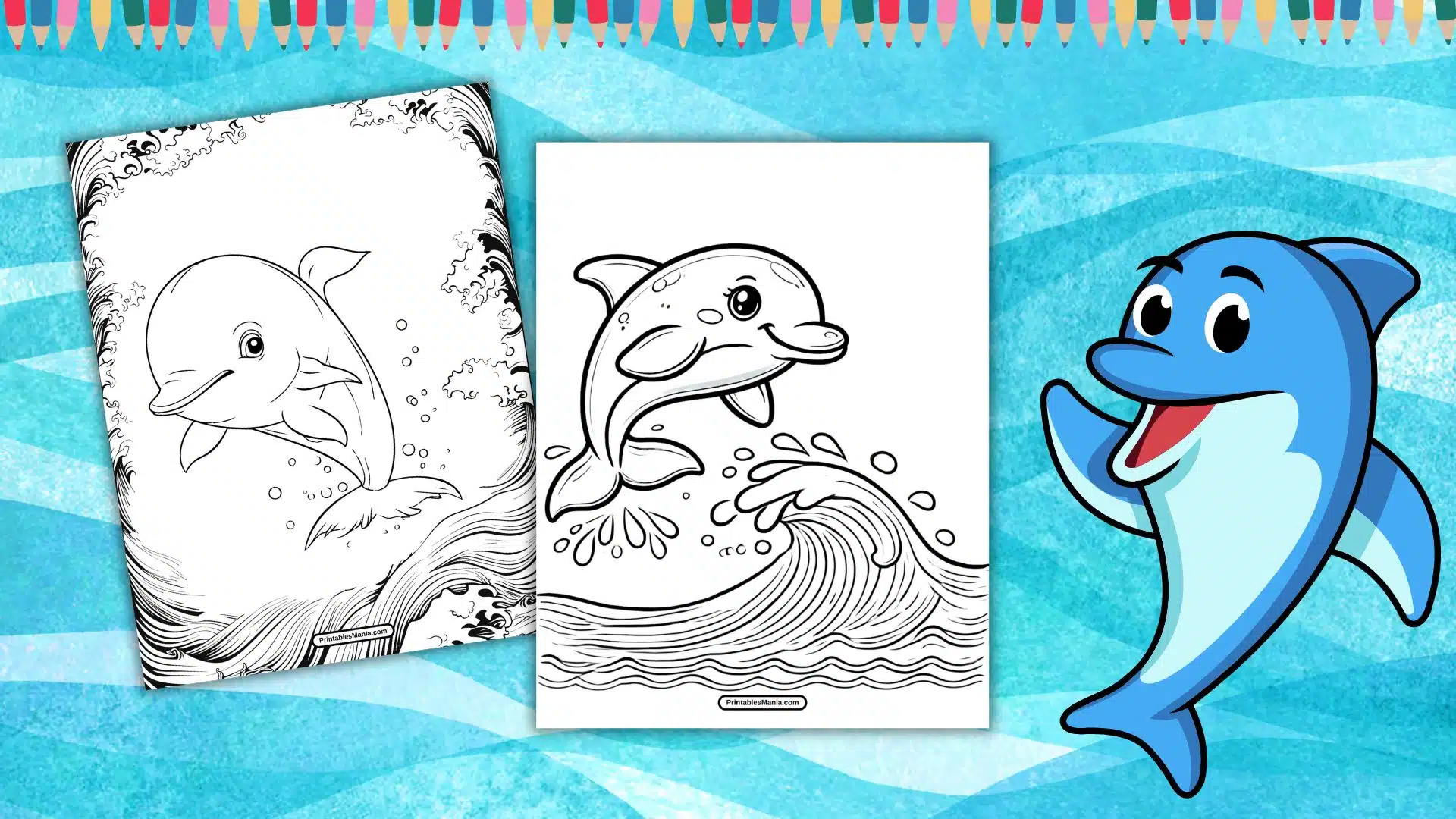 Dolphin Coloring Pages