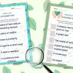 Earth Day Scavenger Hunt Printable