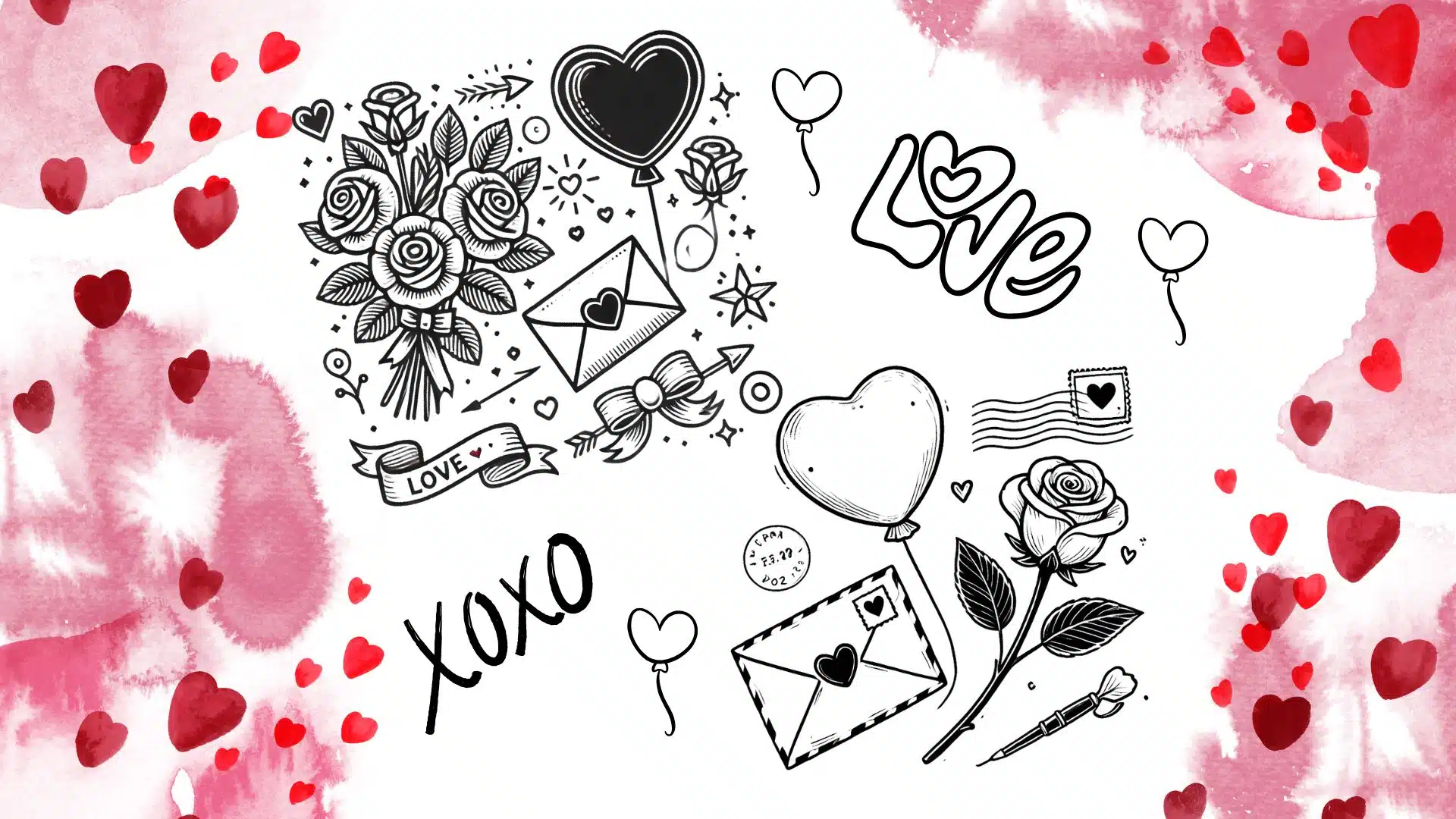 Easy Valentine’s Day Drawing Ideas