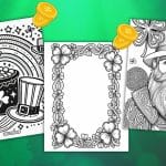 Free Printable St Patrick's Day Coloring Pages