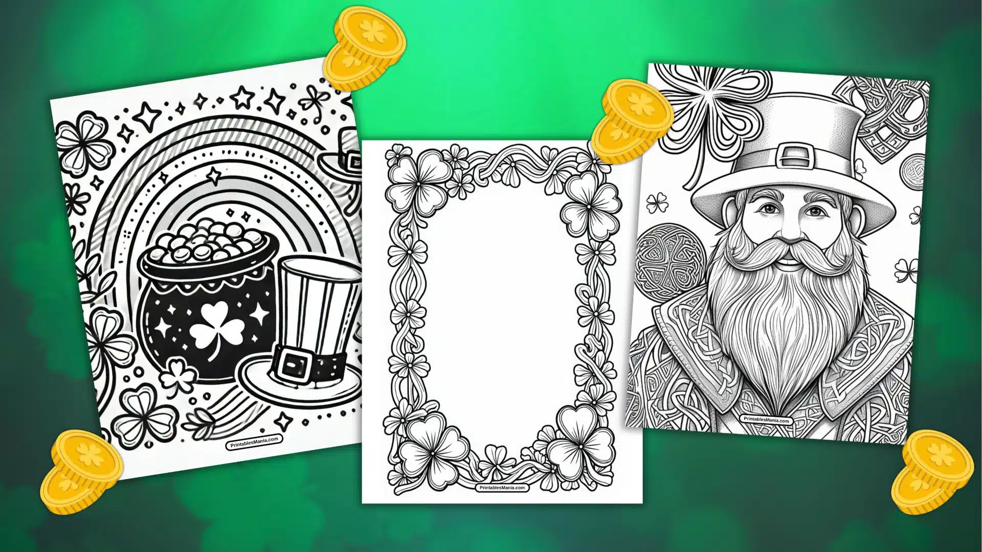 Free Printable St Patrick's Day Coloring Pages