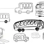 School Bus Drawing Easy