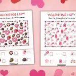 Valentine I Spy Printable PDF