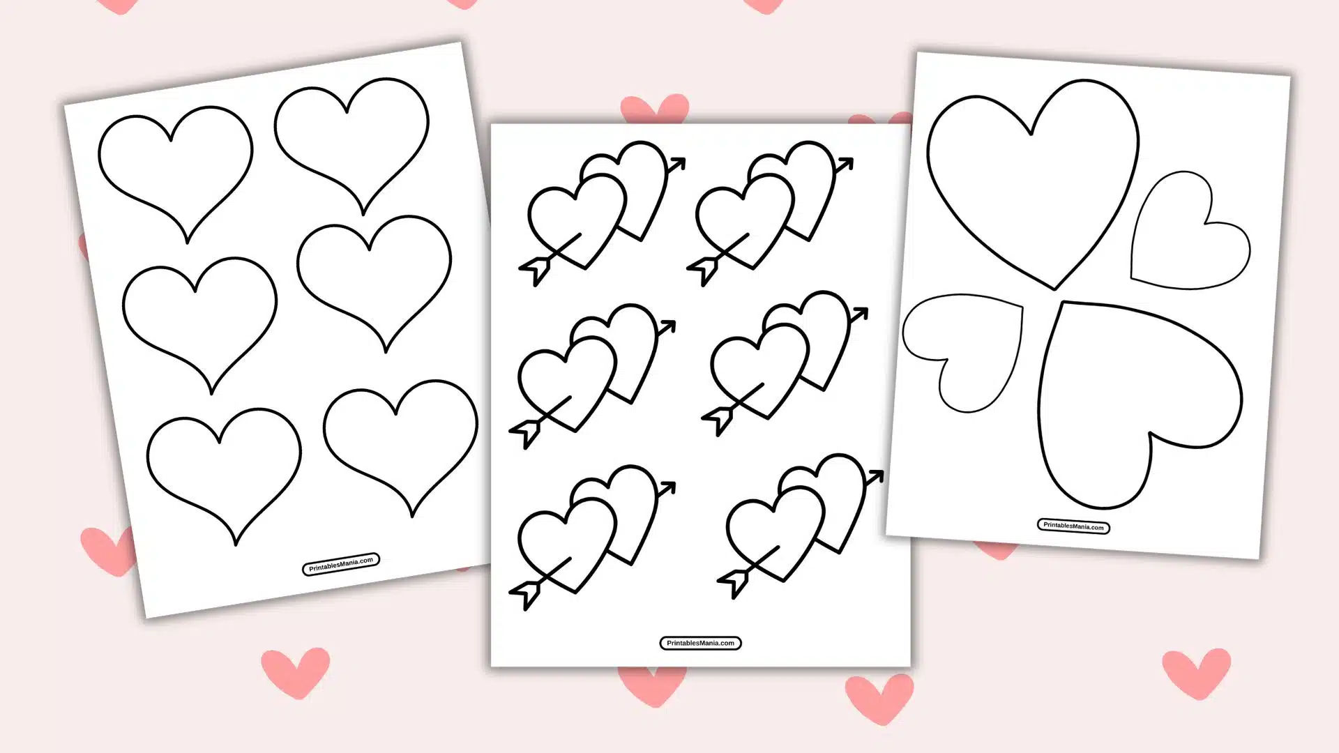 Heart Template Printable