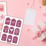 Valentine's Day Gift Tags Printable