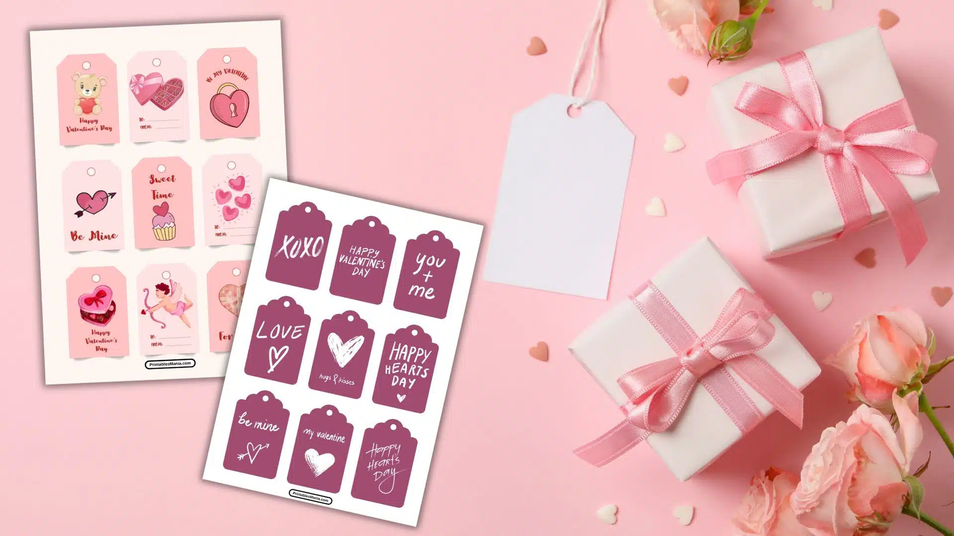 Valentine's Day Gift Tags Printable