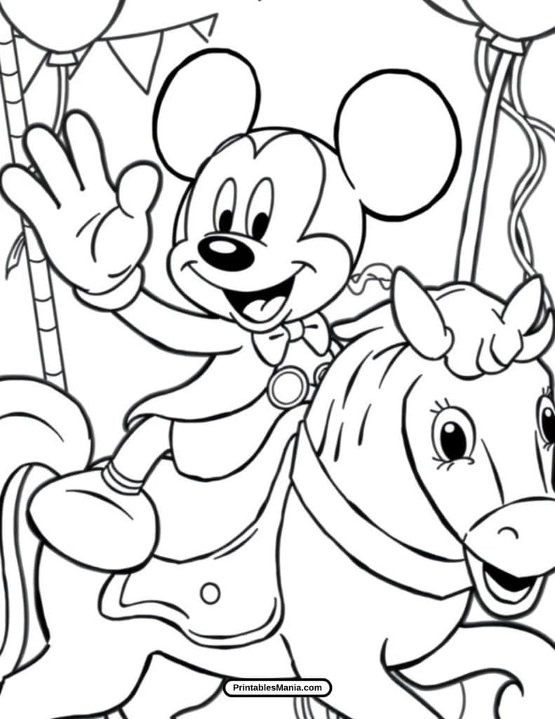 mickey mouse fun activity sheet