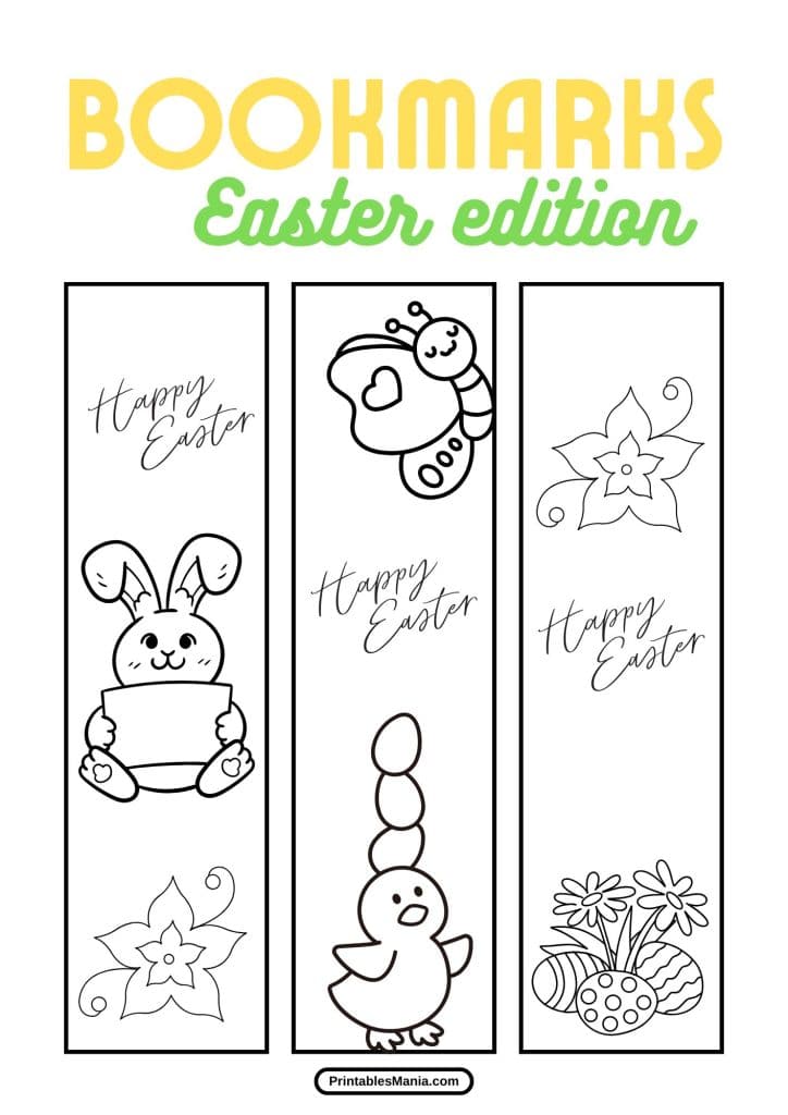 printable aster bookmark set for gifting and crafts