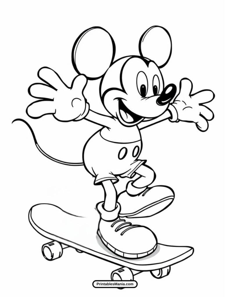 mickey mouse fun activity sheet