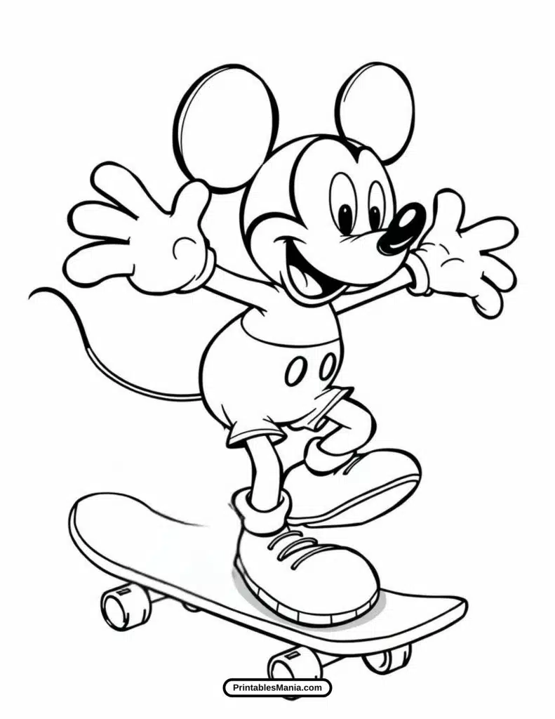 mickey mouse fun activity sheet