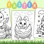 Easter Coloring Page Printable