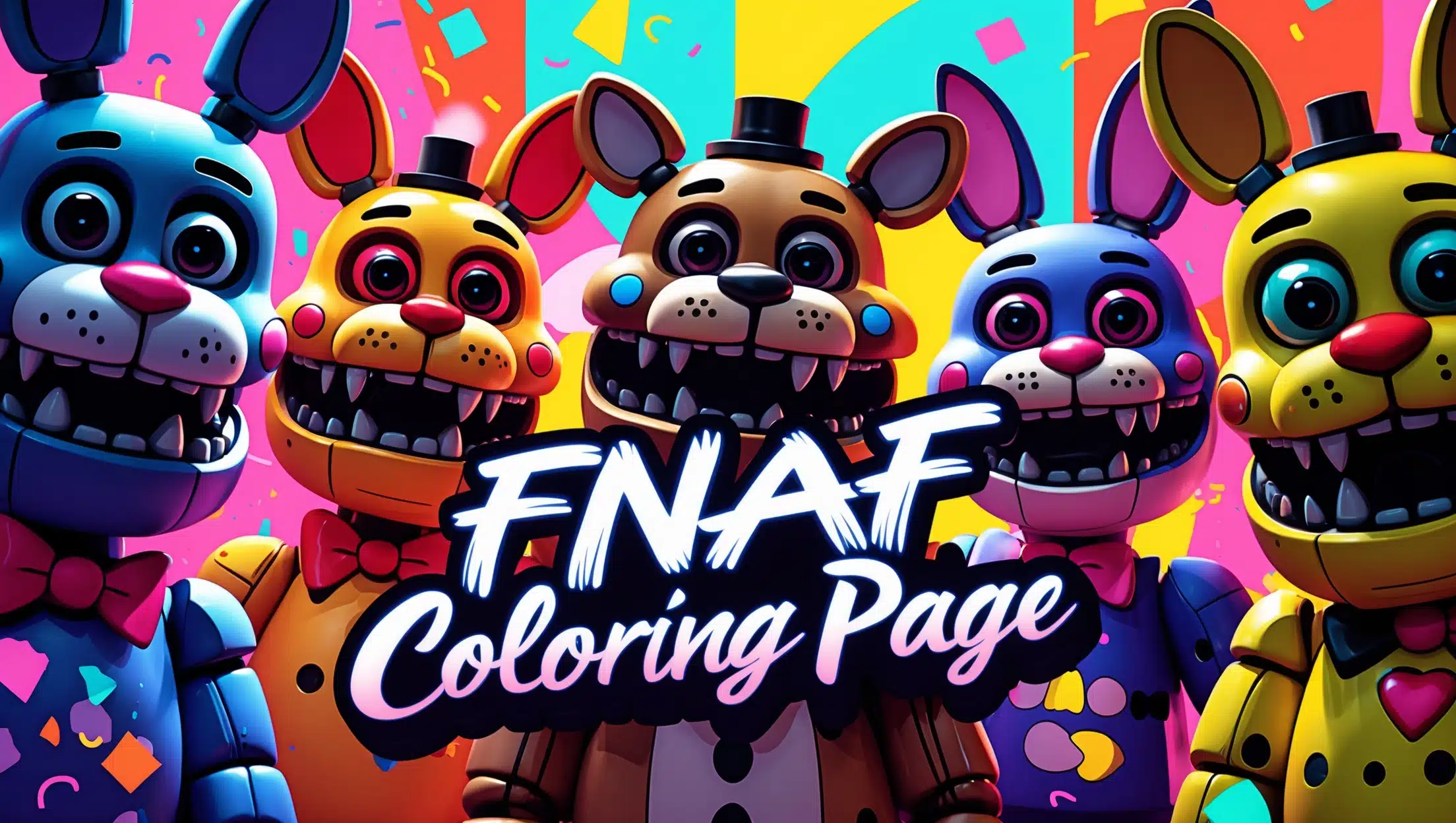 FNAF Coloring Pages