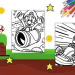 Mario Coloring Pages