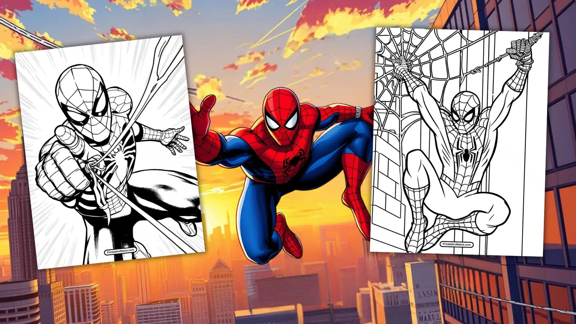 Spiderman Coloring Pages