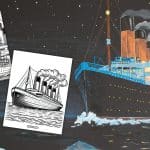 Titanic Coloring Page