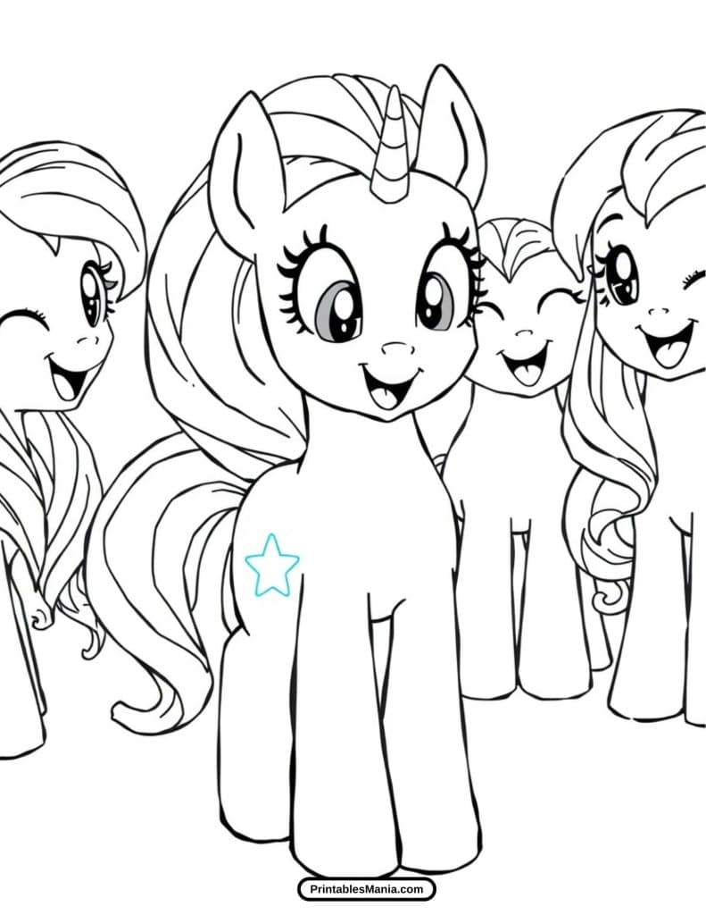 fun pony unicorns