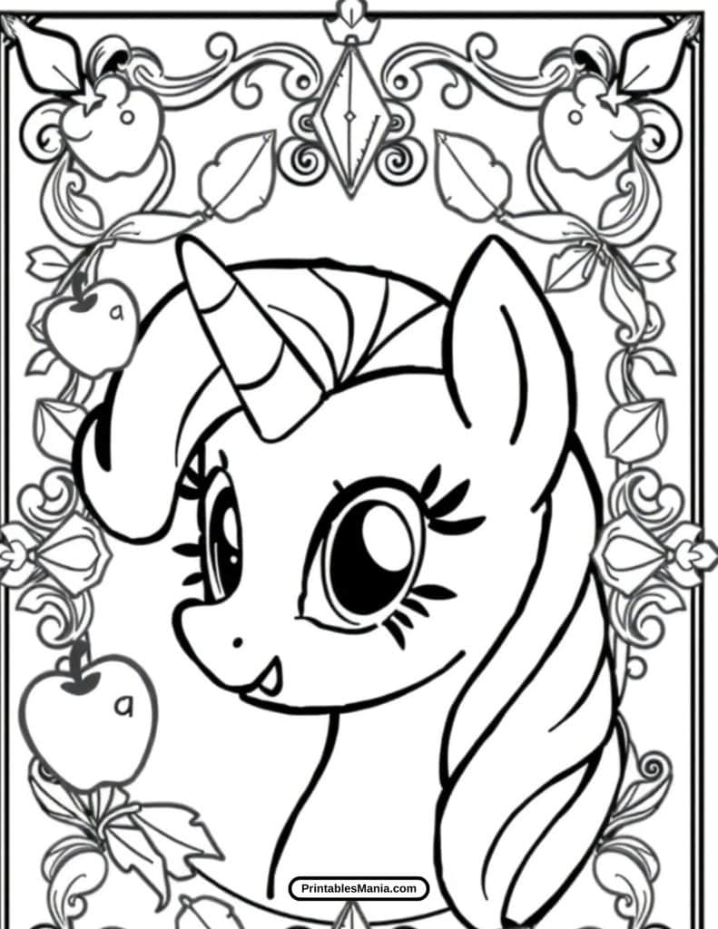 unicorn and apple orchard