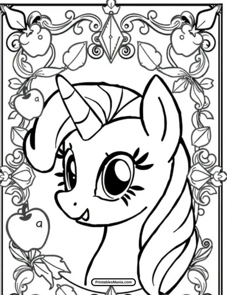 unicorn and apple orchard