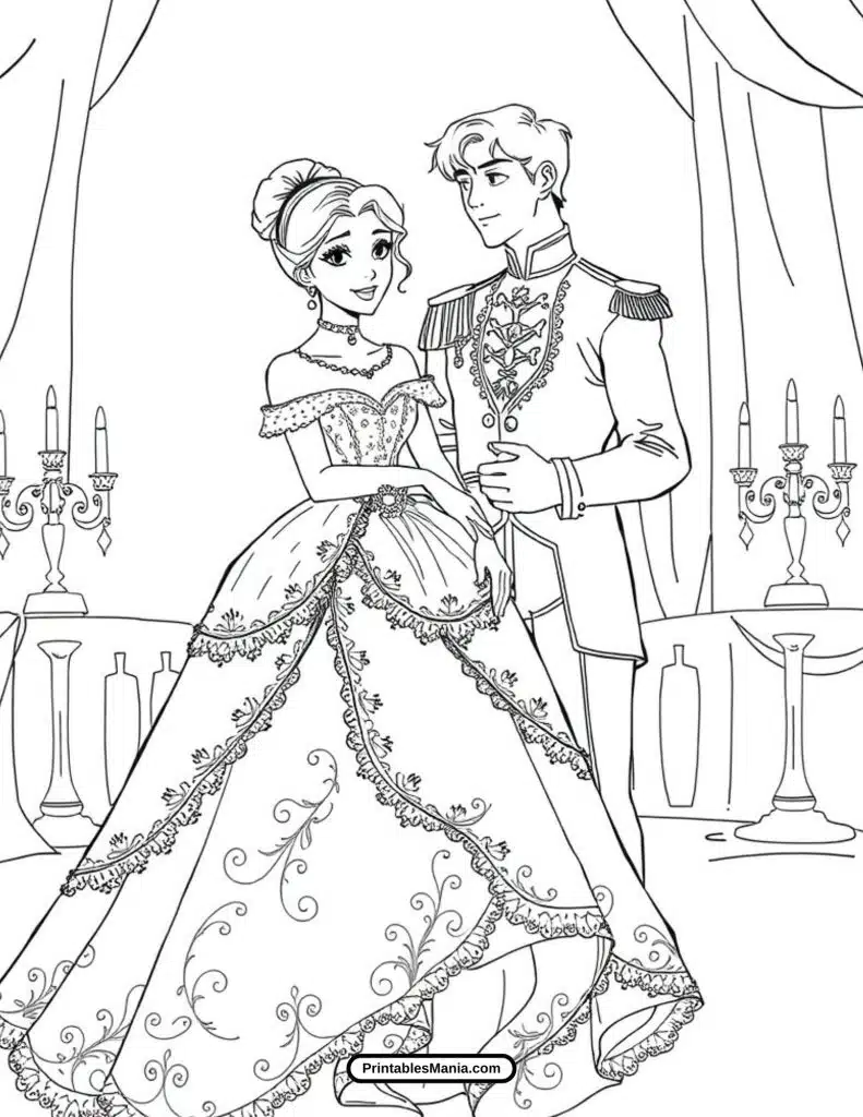 prince charming and cinderella